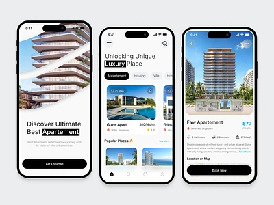 Aplikasi mobile booking service
